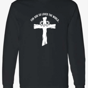 Long Sleeves T-Shirt. (The Cross)